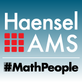 Haensel AMS Logo Square gradient #MathPeople